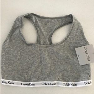 CALVIN KLEIN // NWT 1X Bralette